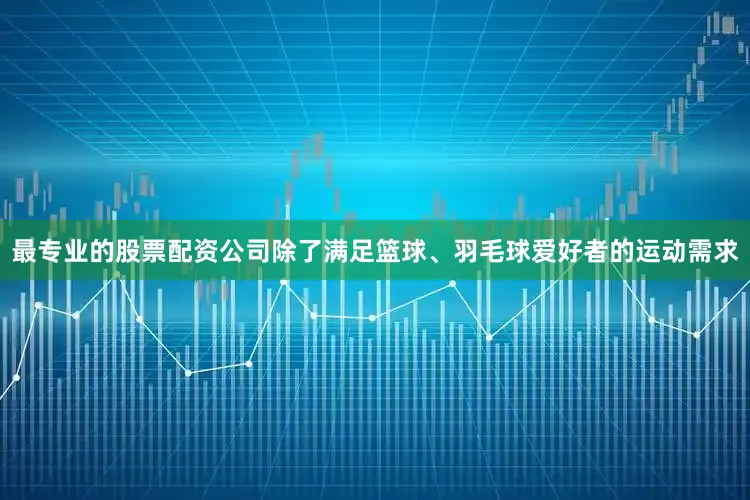 最专业的股票配资公司除了满足篮球、羽毛球爱好者的运动需求